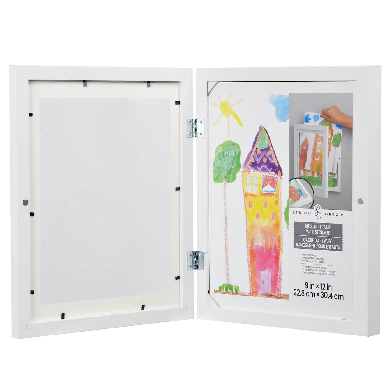 9" x 12" Kids Art Frame with Storage by Studio Décor®